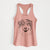 Aonghus the Australian Shepherd - Women's Racerback Tanktop