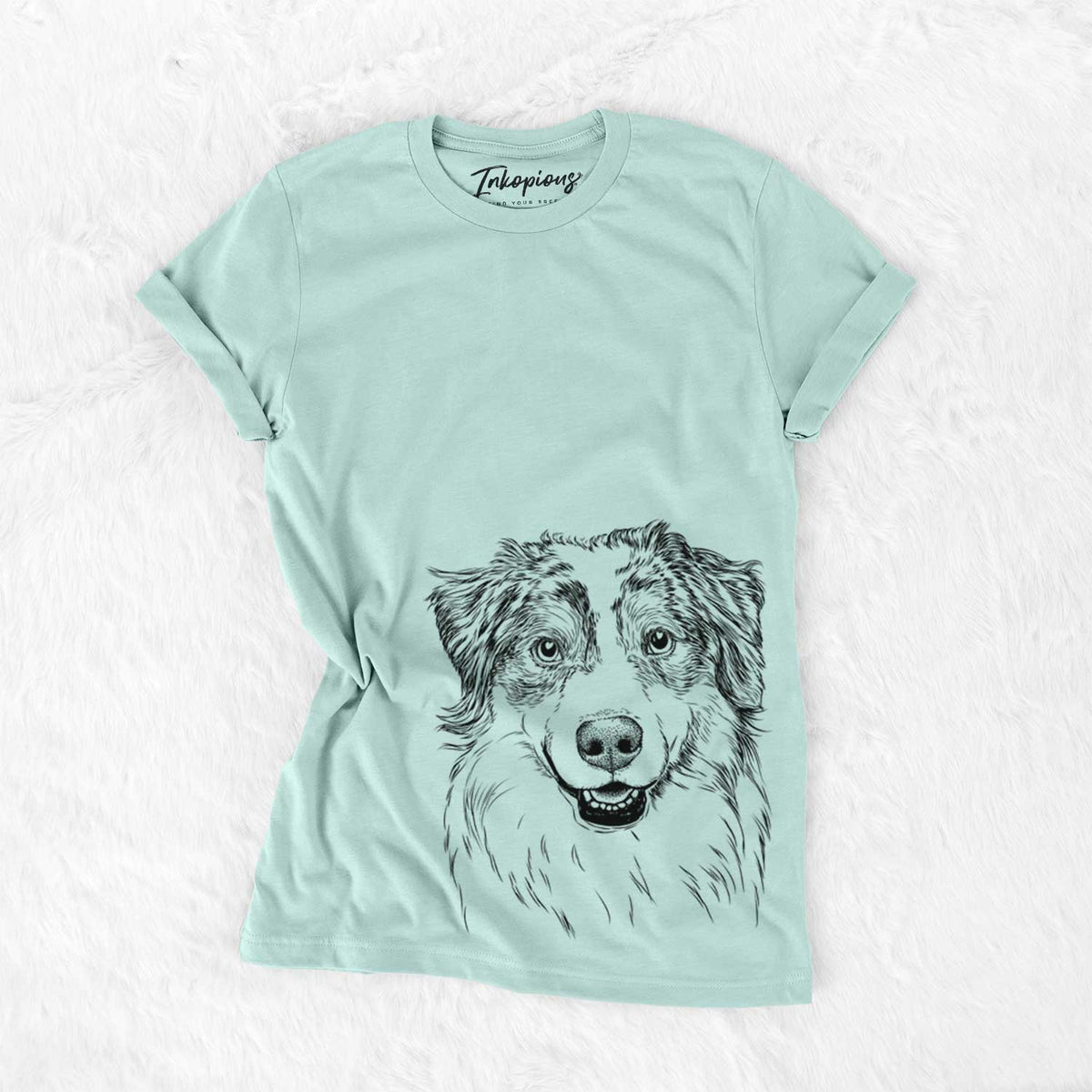 Bare Aonghus the Australian Shepherd - Unisex Crewneck