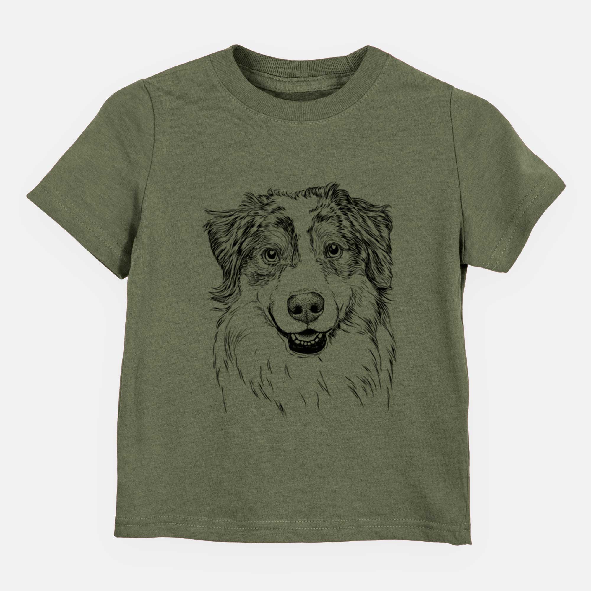 Bare Aonghus the Australian Shepherd - Kids/Youth/Toddler Shirt