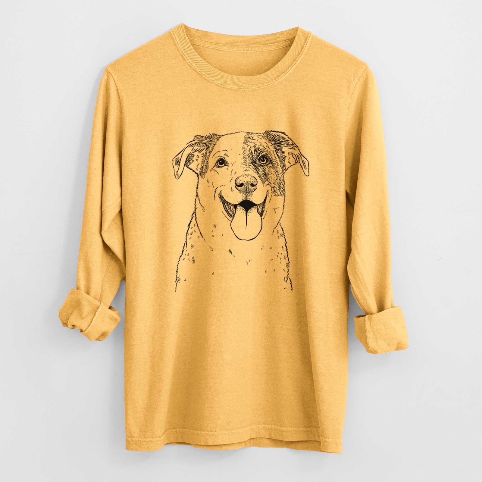 Bare Archer the Shepherd Mix - Heavyweight 100% Cotton Long Sleeve