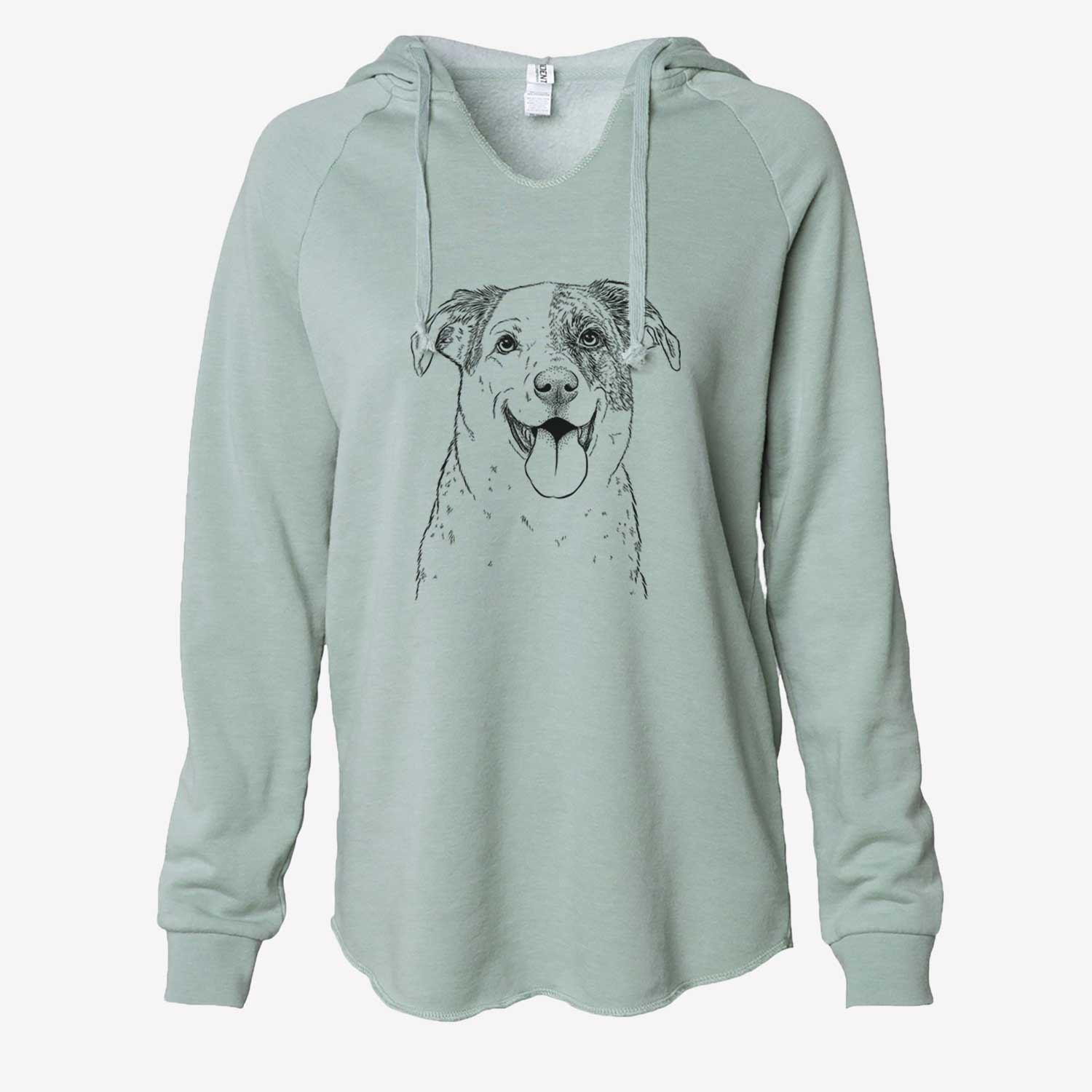 Archer the Shepherd Mix - Cali Wave Hooded Sweatshirt