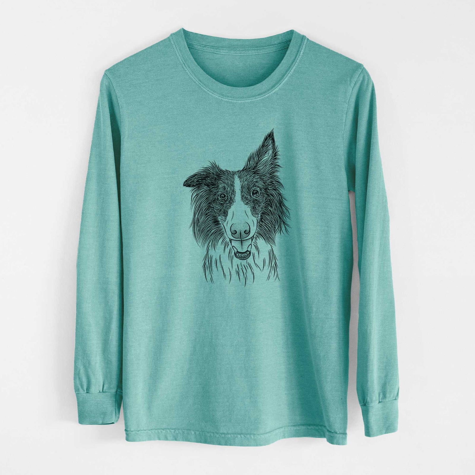 Bare Archie the Silken Windhound - Heavyweight 100% Cotton Long Sleeve