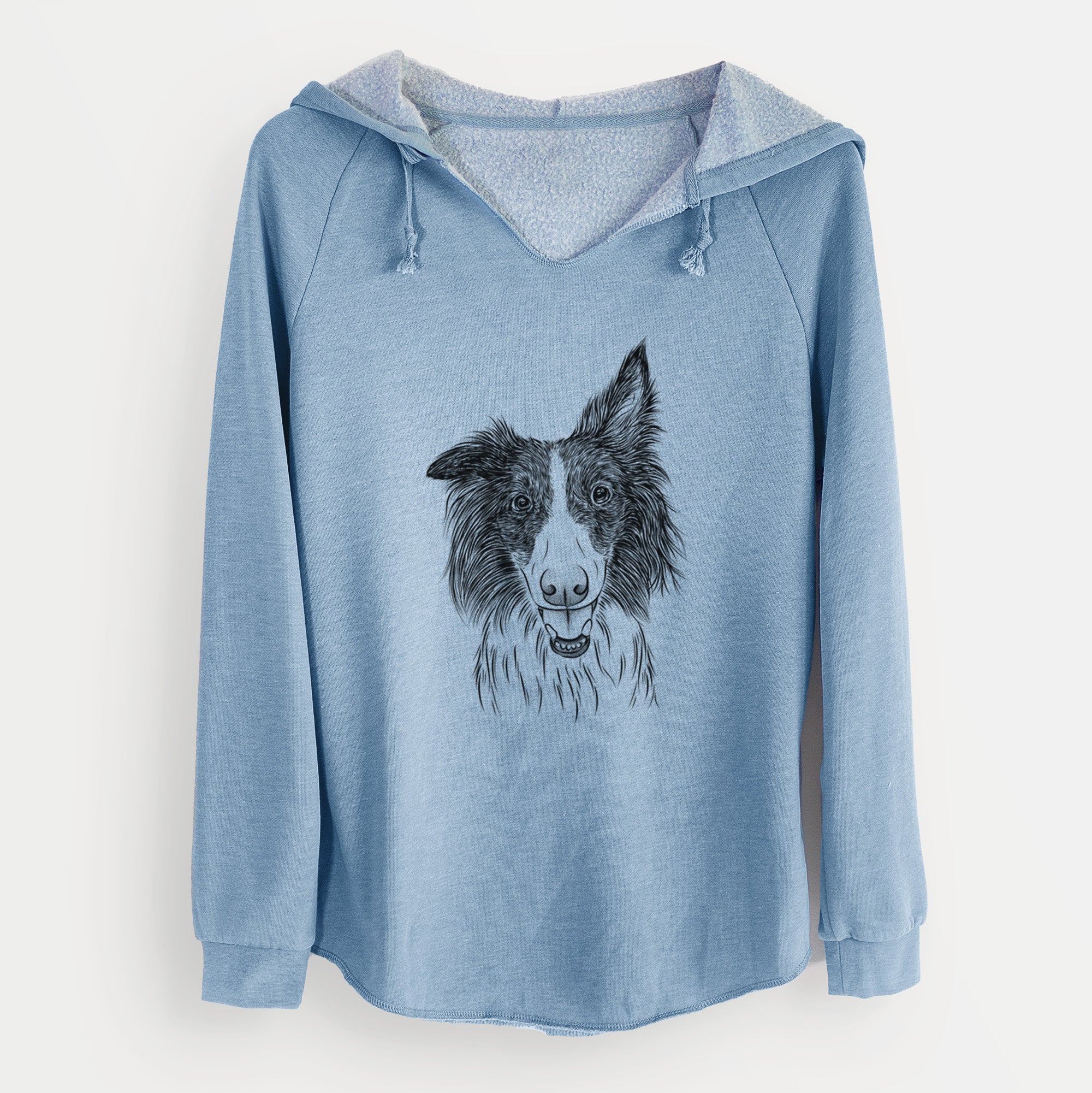 Bare Archie the Silken Windhound - Cali Wave Hooded Sweatshirt