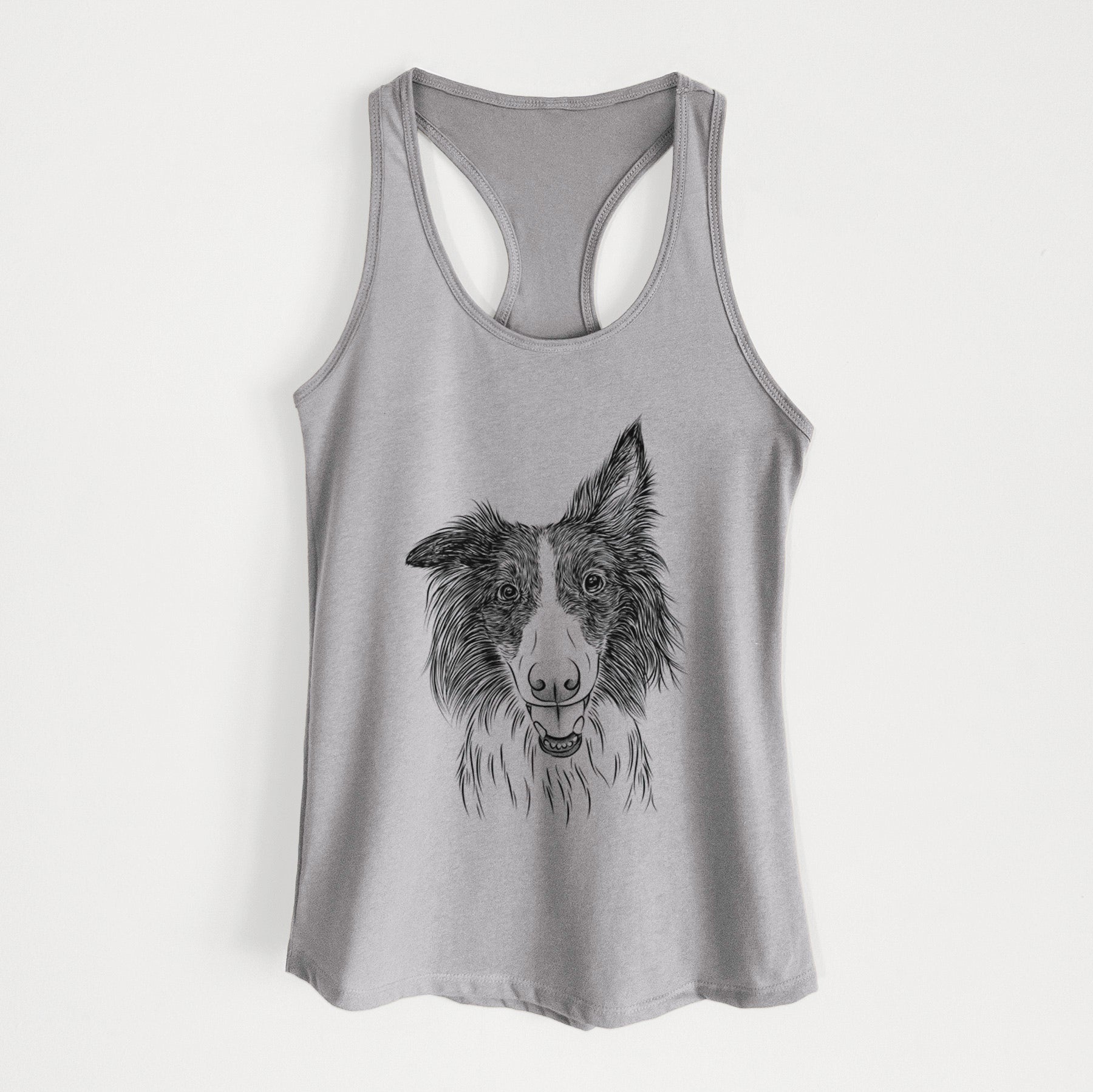 Archie the Silken Windhound - Women's Racerback Tanktop