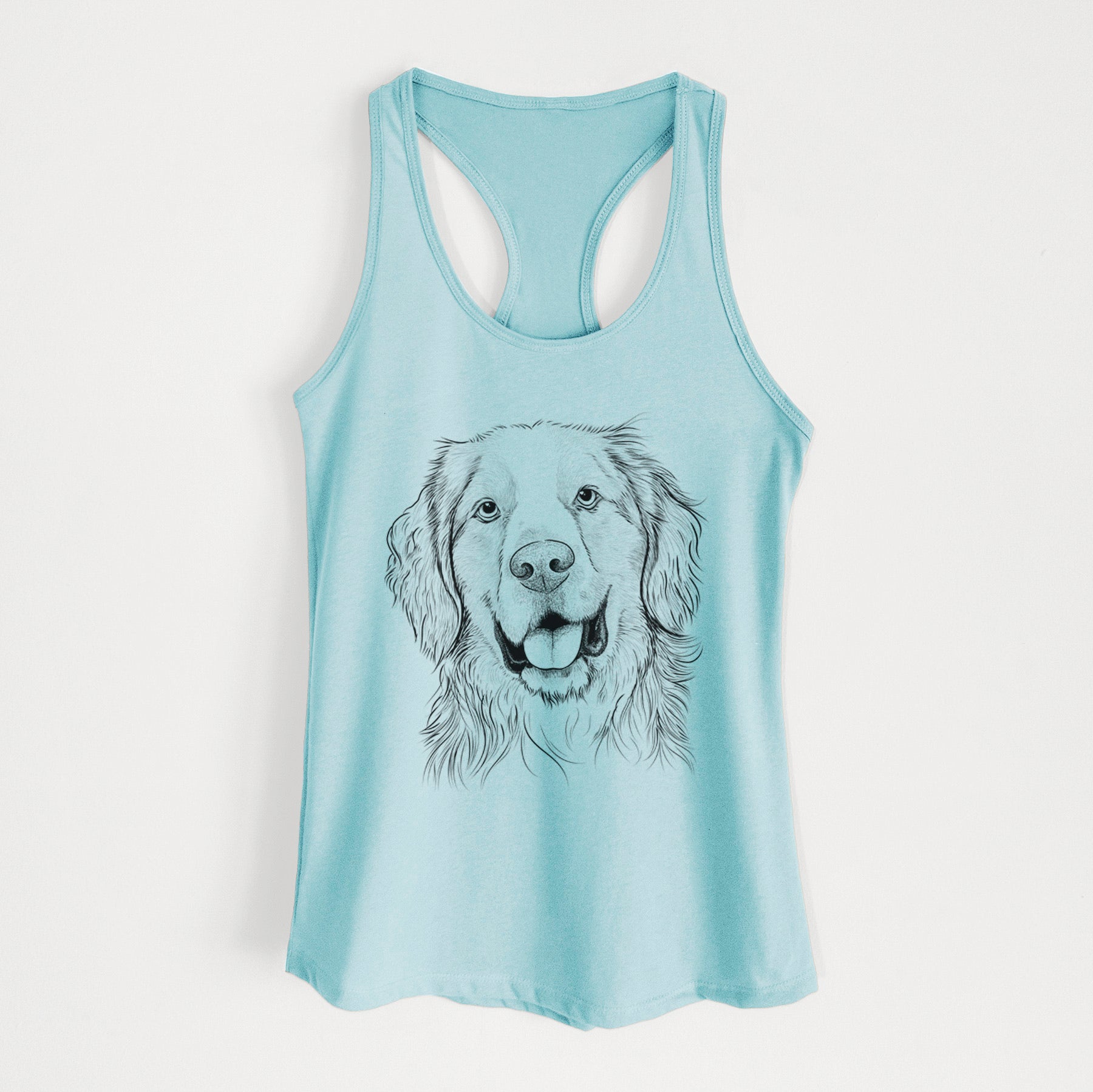 Archie Benjamin the Mixed Breed - Women's Racerback Tanktop