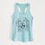 Archie Benjamin the Mixed Breed - Women's Racerback Tanktop