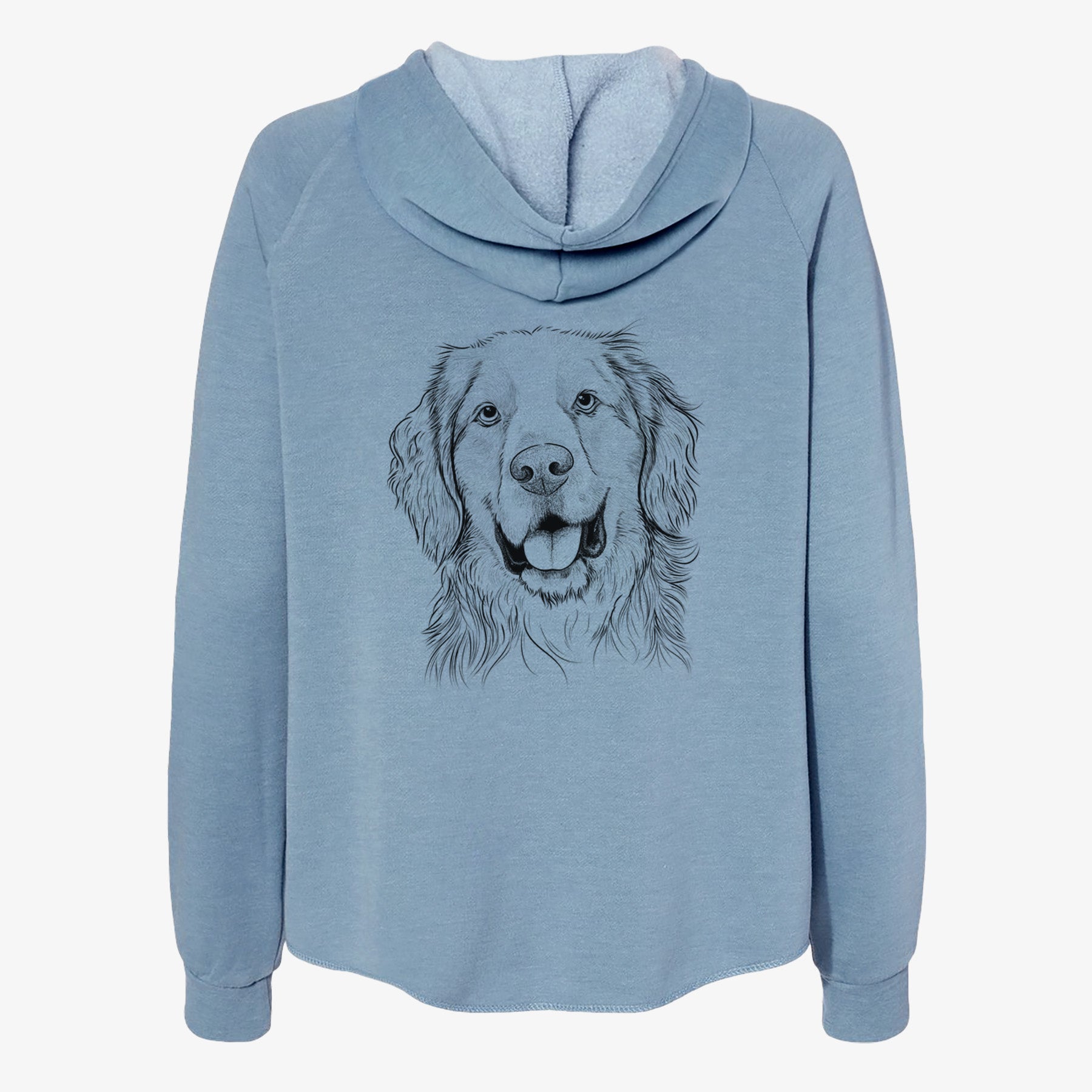 Archie Benjamin the Mixed Breed - Women's Cali Wave Zip-Up Sweatshirt