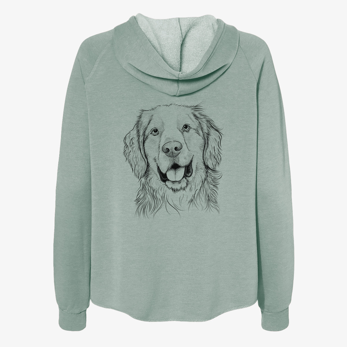 Archie Benjamin the Mixed Breed - Women's Cali Wave Zip-Up Sweatshirt