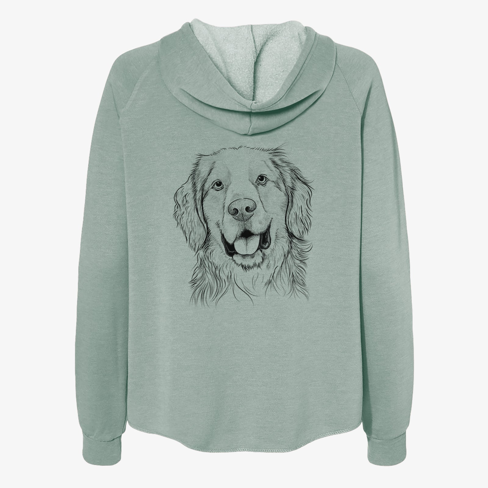 Archie Benjamin the Mixed Breed - Women's Cali Wave Zip-Up Sweatshirt