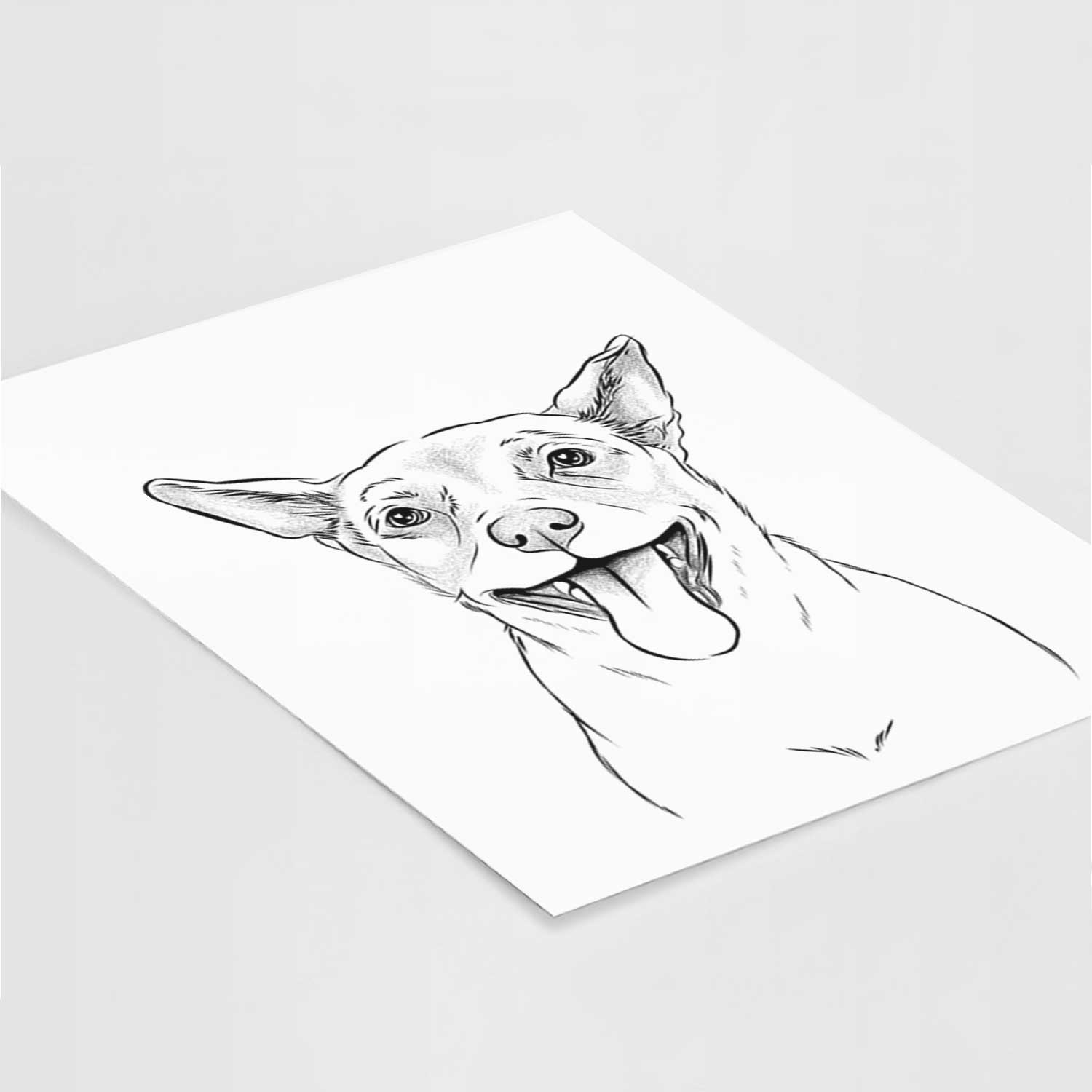 Archie the Chihuahua Mix Art Print