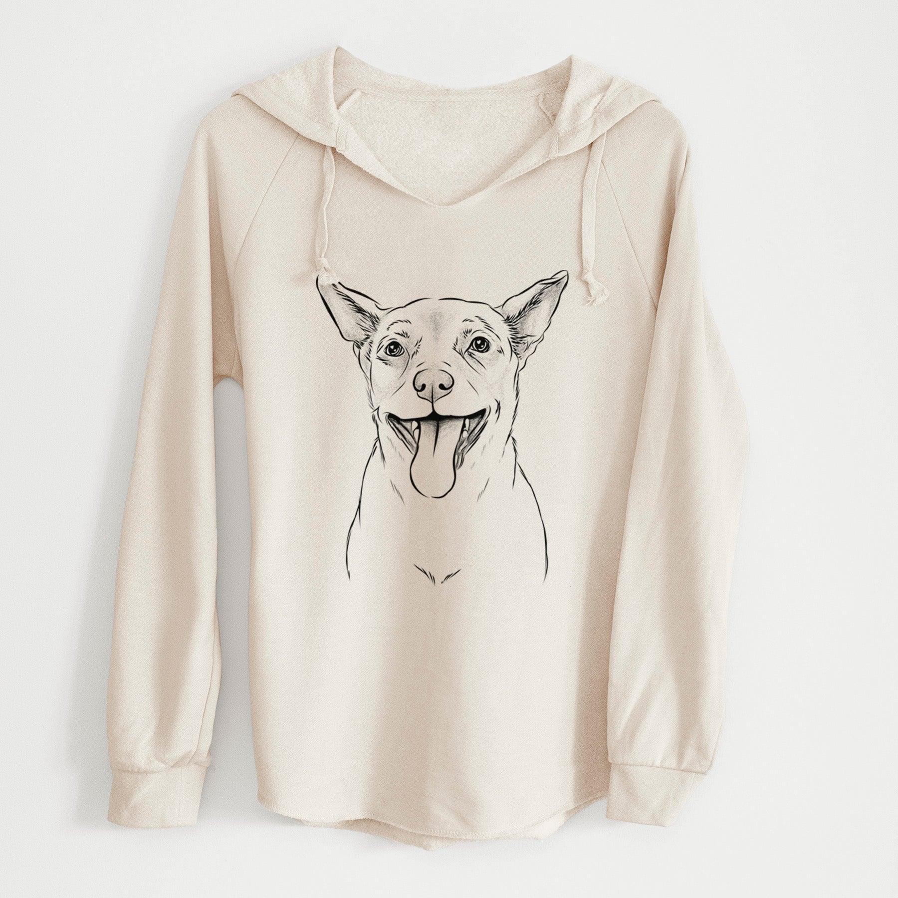 Bare Archie the Chihuahua Mix - Cali Wave Hooded Sweatshirt