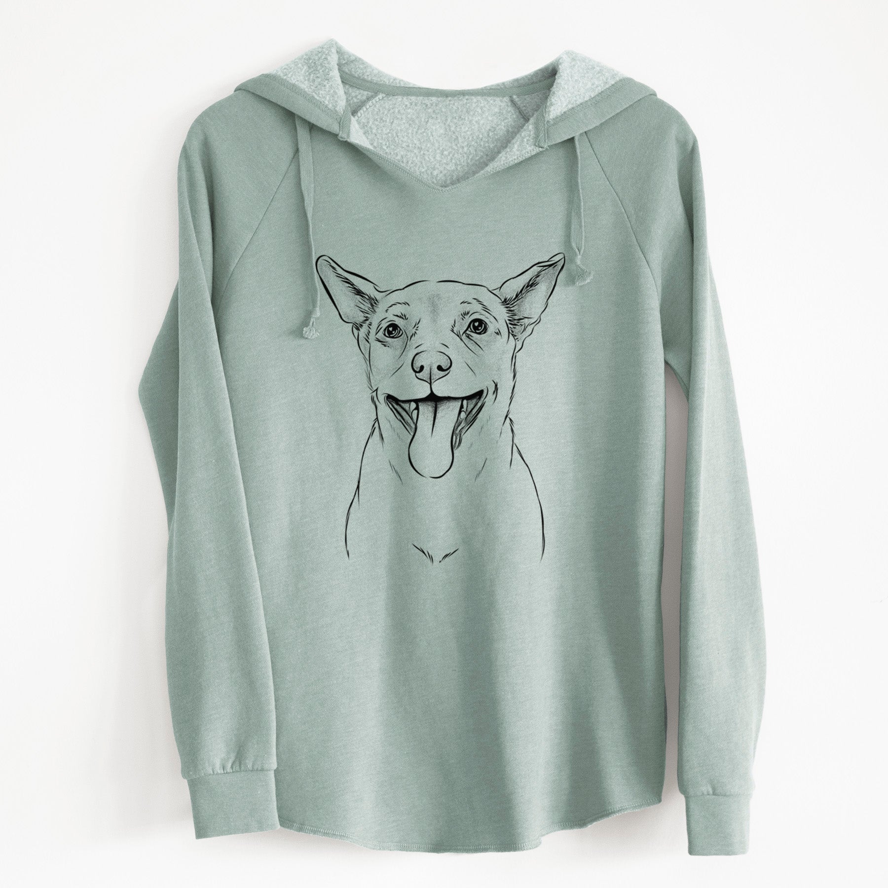 Bare Archie the Chihuahua Mix - Cali Wave Hooded Sweatshirt