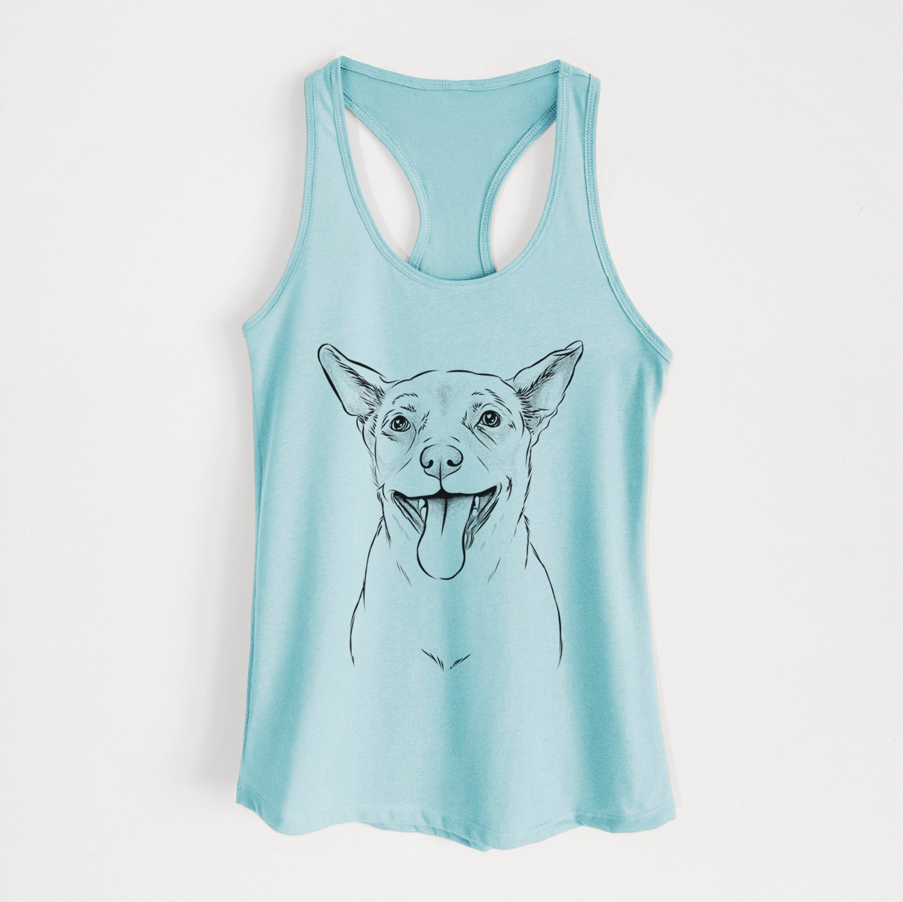 Archie the Chihuahua Mix - Women's Racerback Tanktop