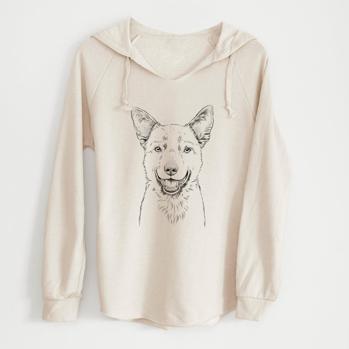 Bare Arden the Australian Kelpie - Cali Wave Hooded Sweatshirt