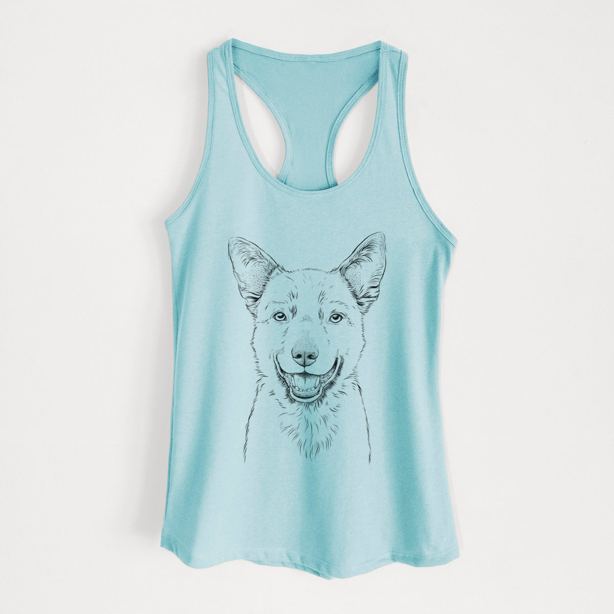 Arden the Australian Kelpie - Women's Racerback Tanktop