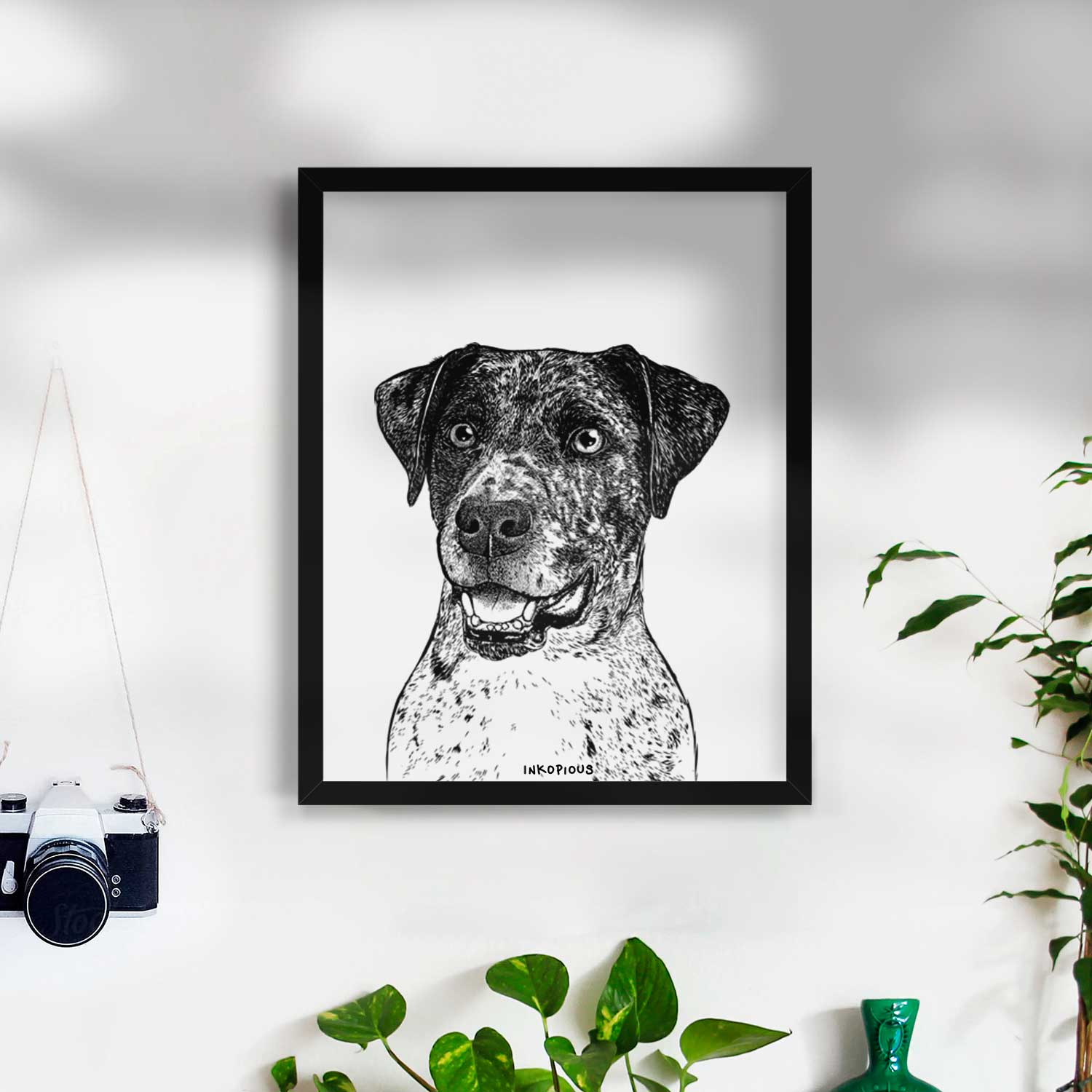 Argos the Catahoula Art Print