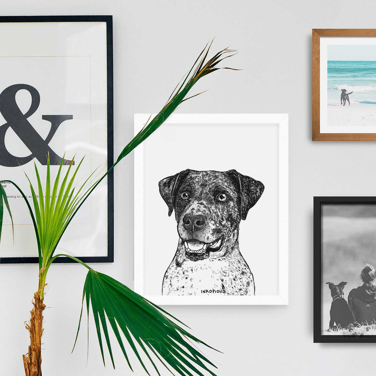 Argos the Catahoula Art Print
