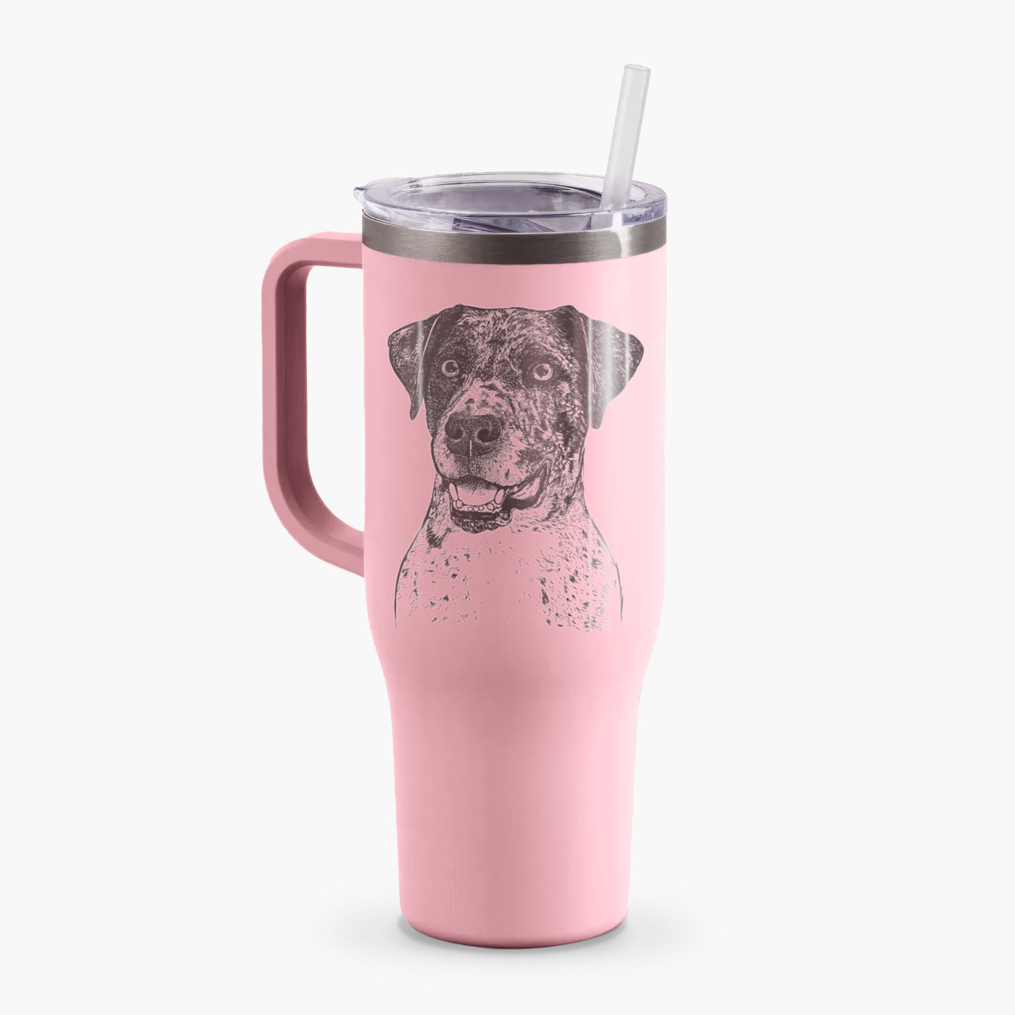 Argos the Catahoula - 40oz Tumbler with Handle