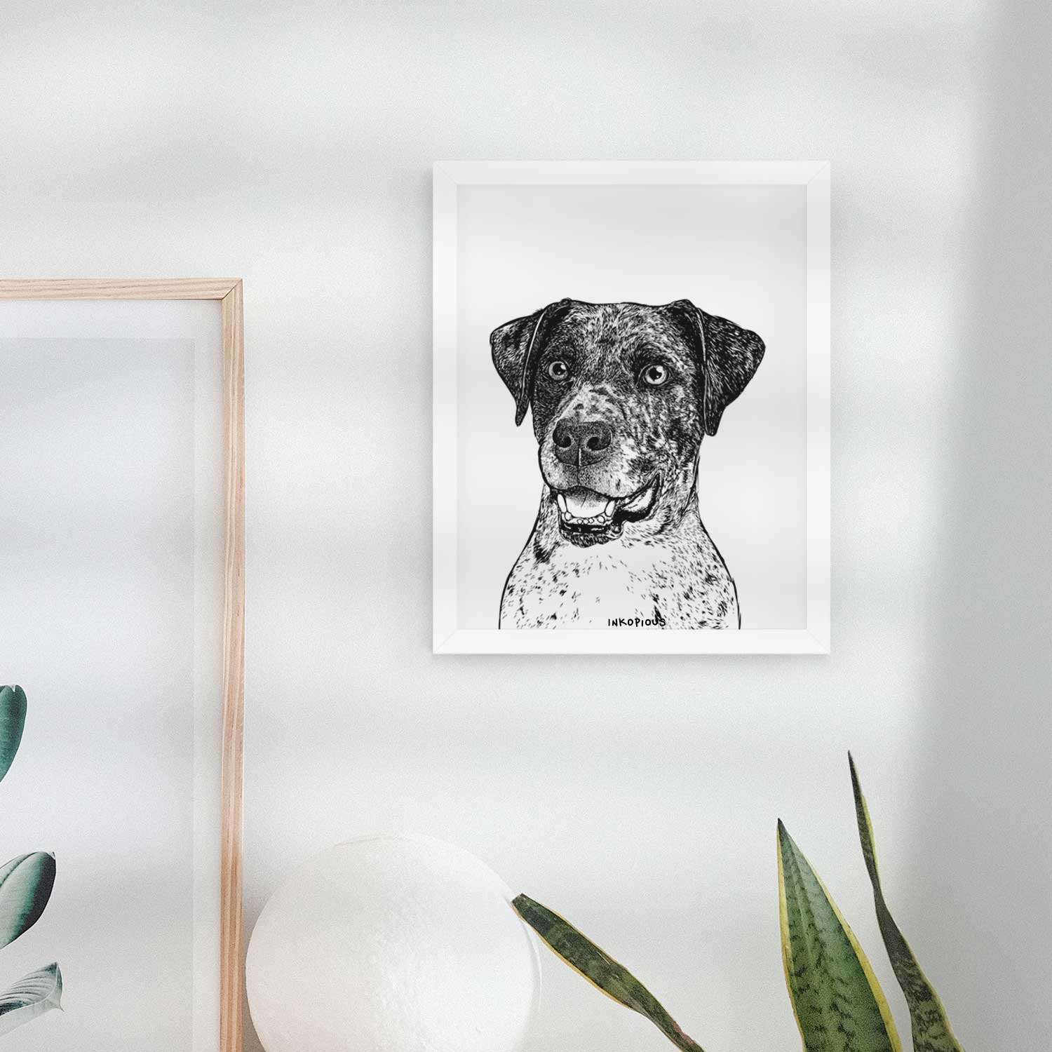 Argos the Catahoula Art Print