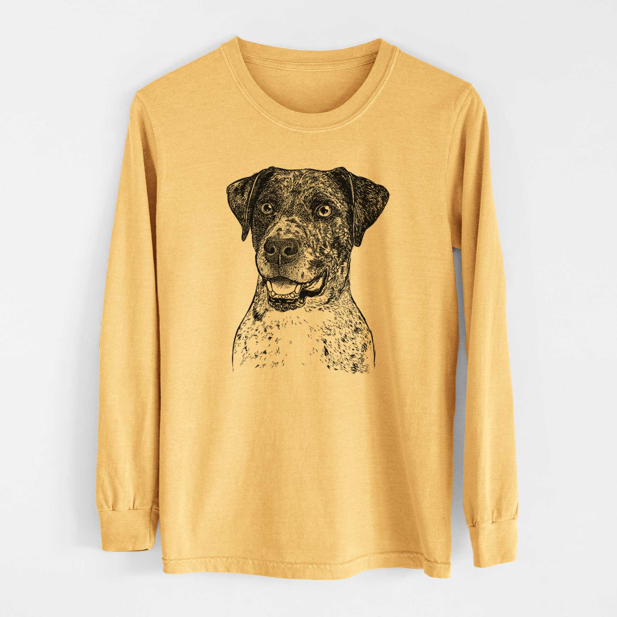 Bare Argos the Catahoula - Heavyweight 100% Cotton Long Sleeve