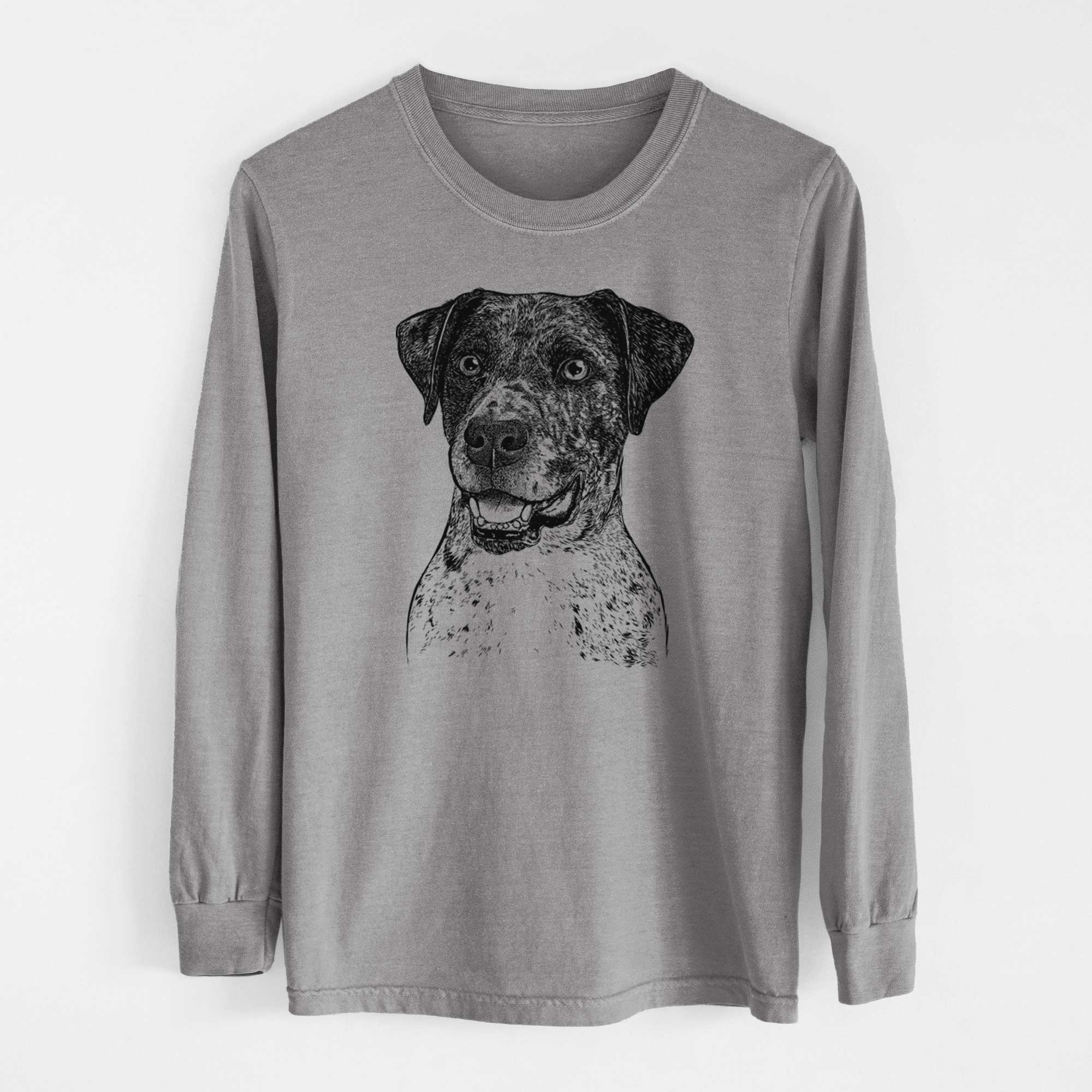 Bare Argos the Catahoula - Heavyweight 100% Cotton Long Sleeve