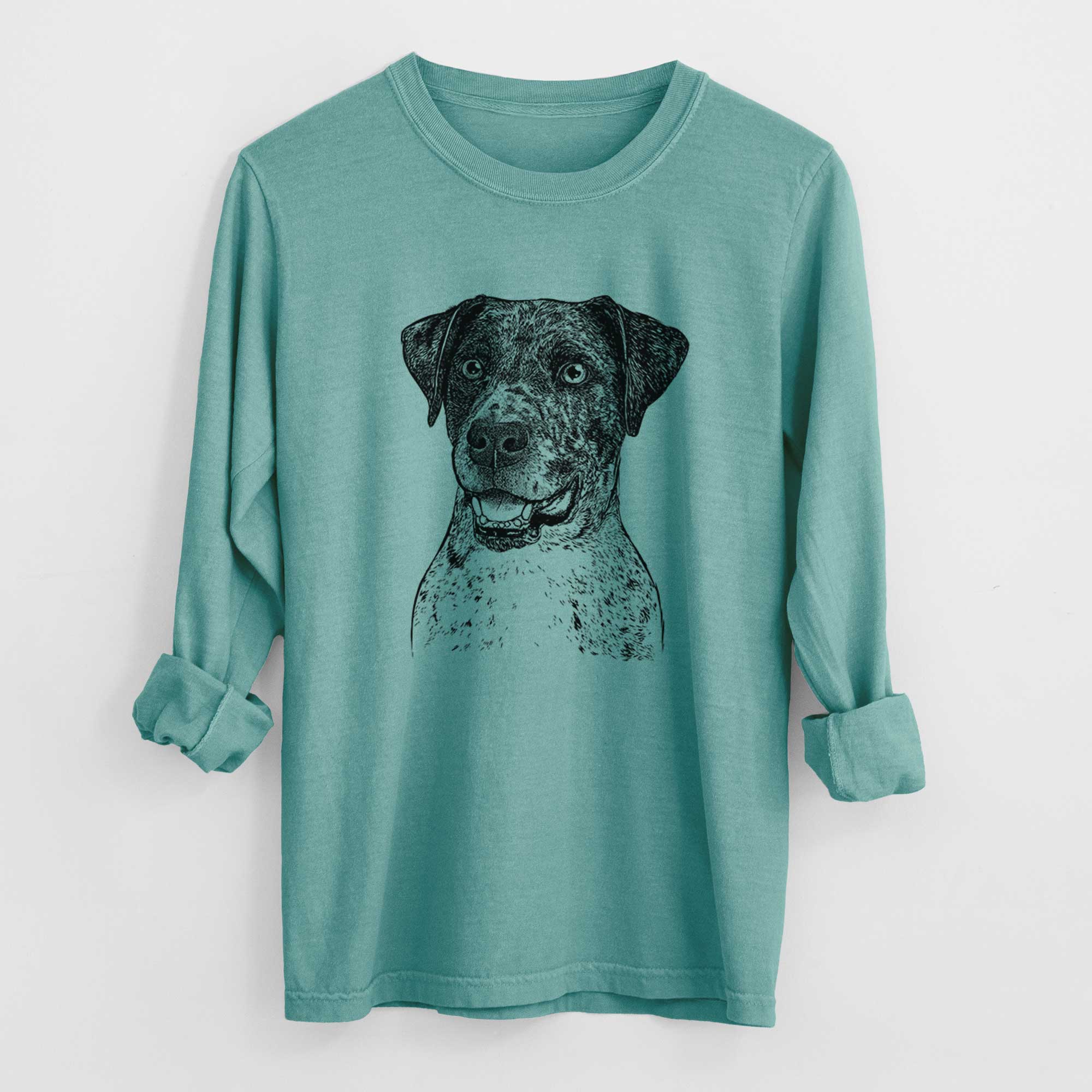 Bare Argos the Catahoula - Heavyweight 100% Cotton Long Sleeve