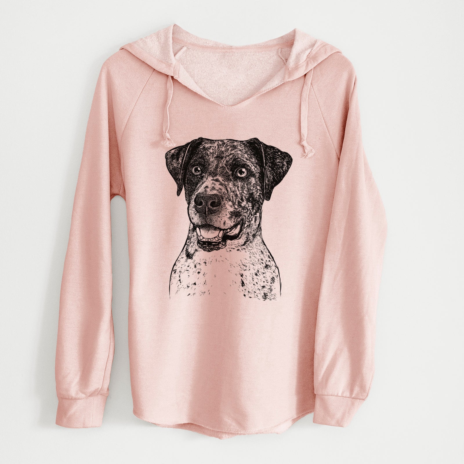 Bare Argos the Catahoula - Cali Wave Hooded Sweatshirt