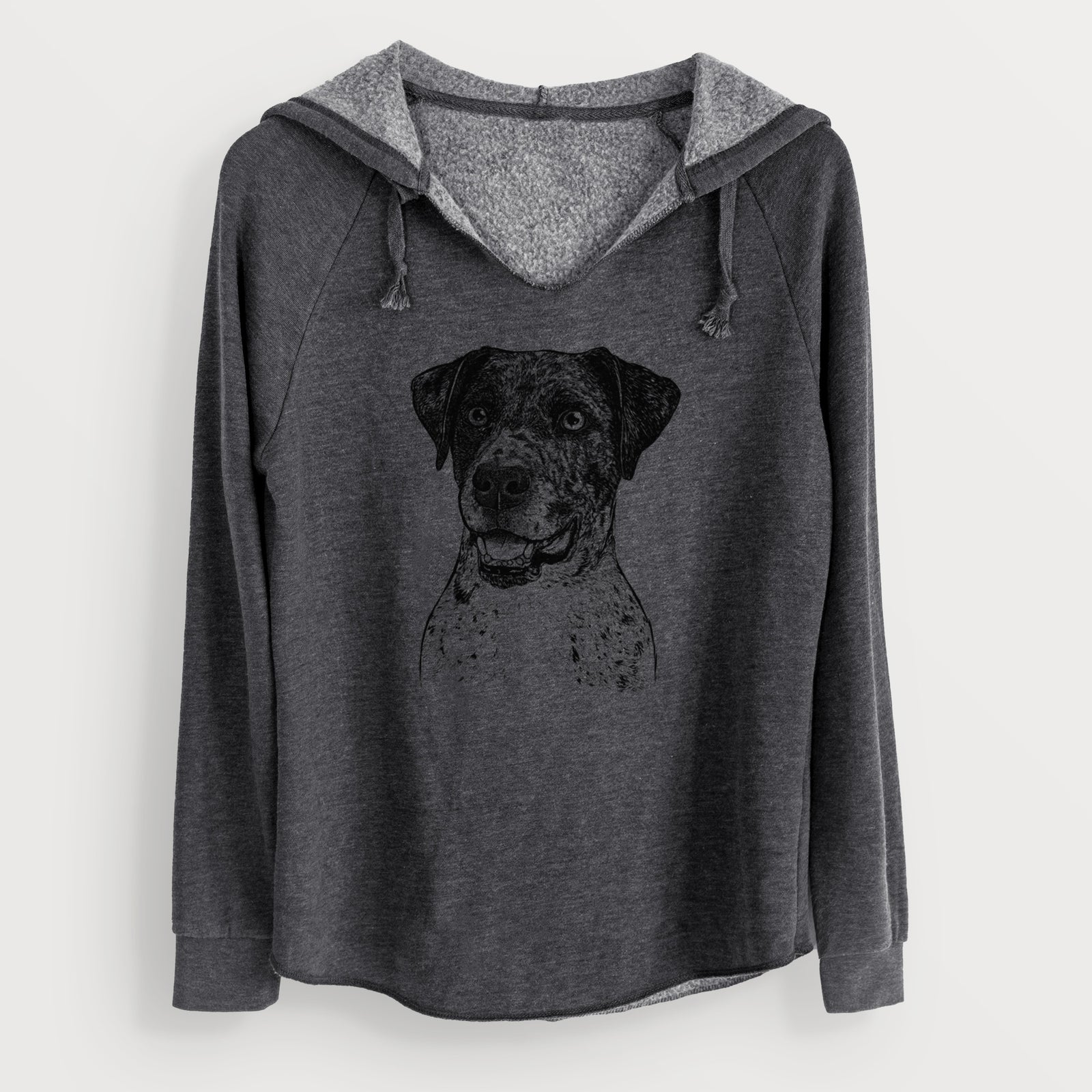 Bare Argos the Catahoula - Cali Wave Hooded Sweatshirt