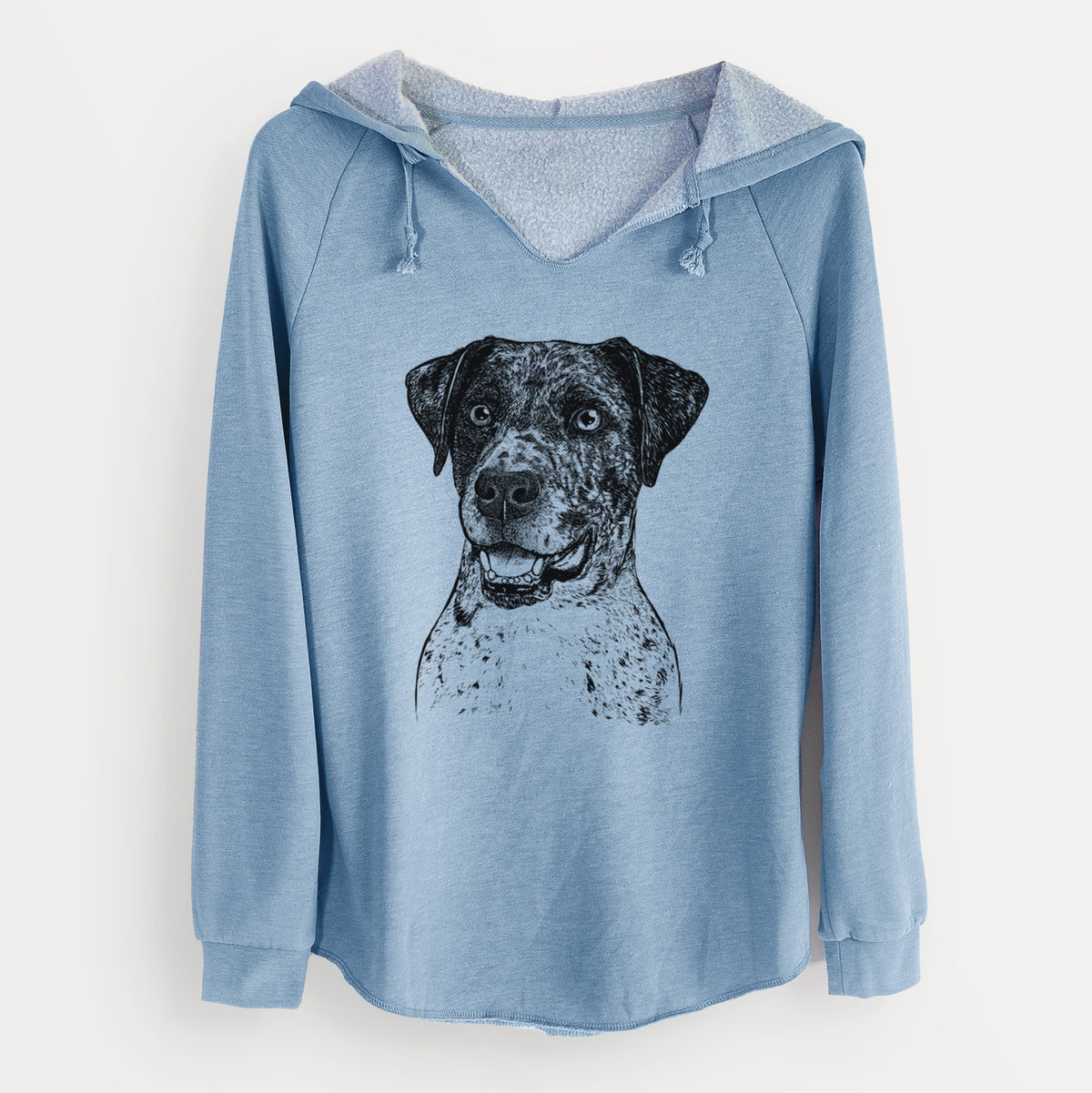 Bare Argos the Catahoula - Cali Wave Hooded Sweatshirt