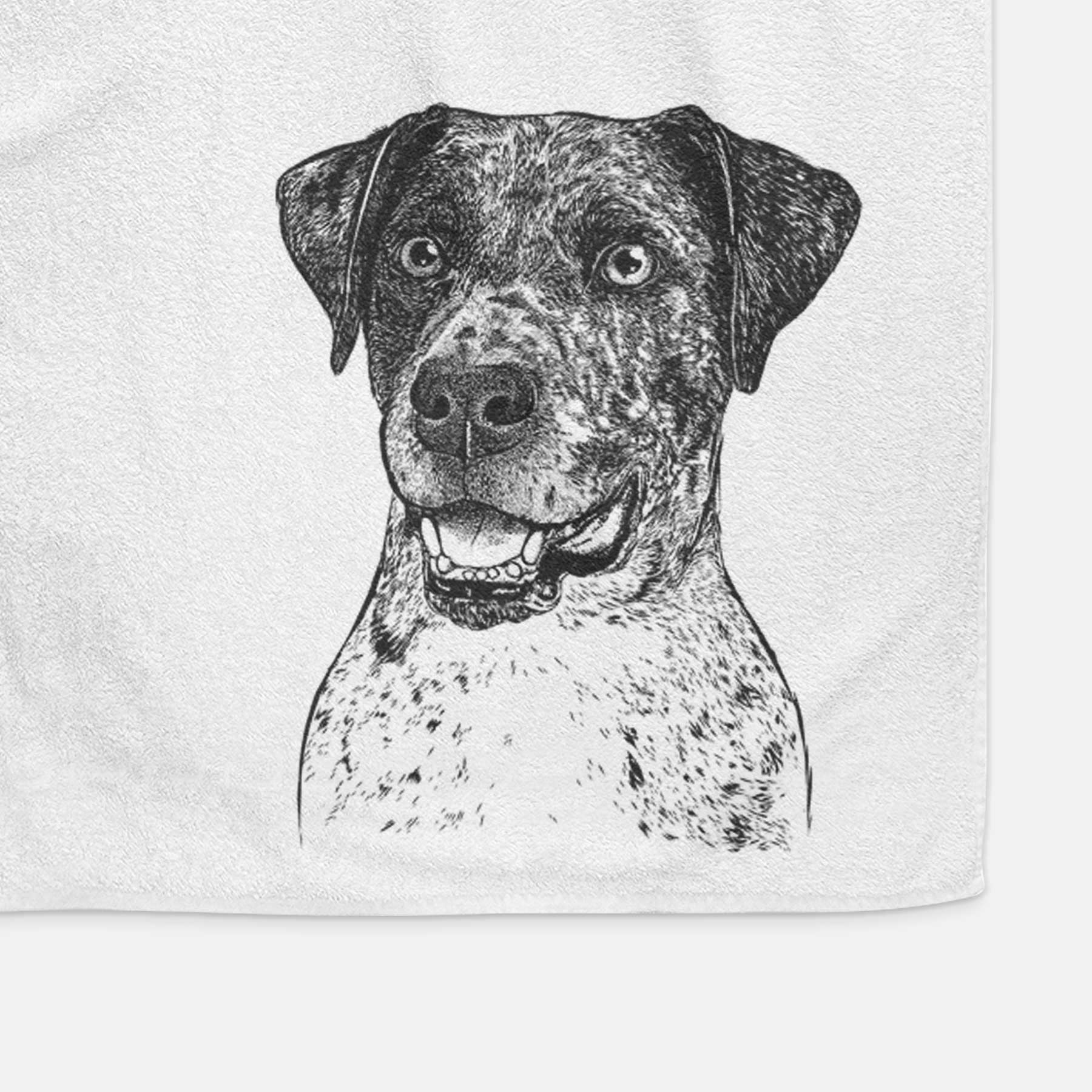 Argos the Catahoula Decorative Hand Towel