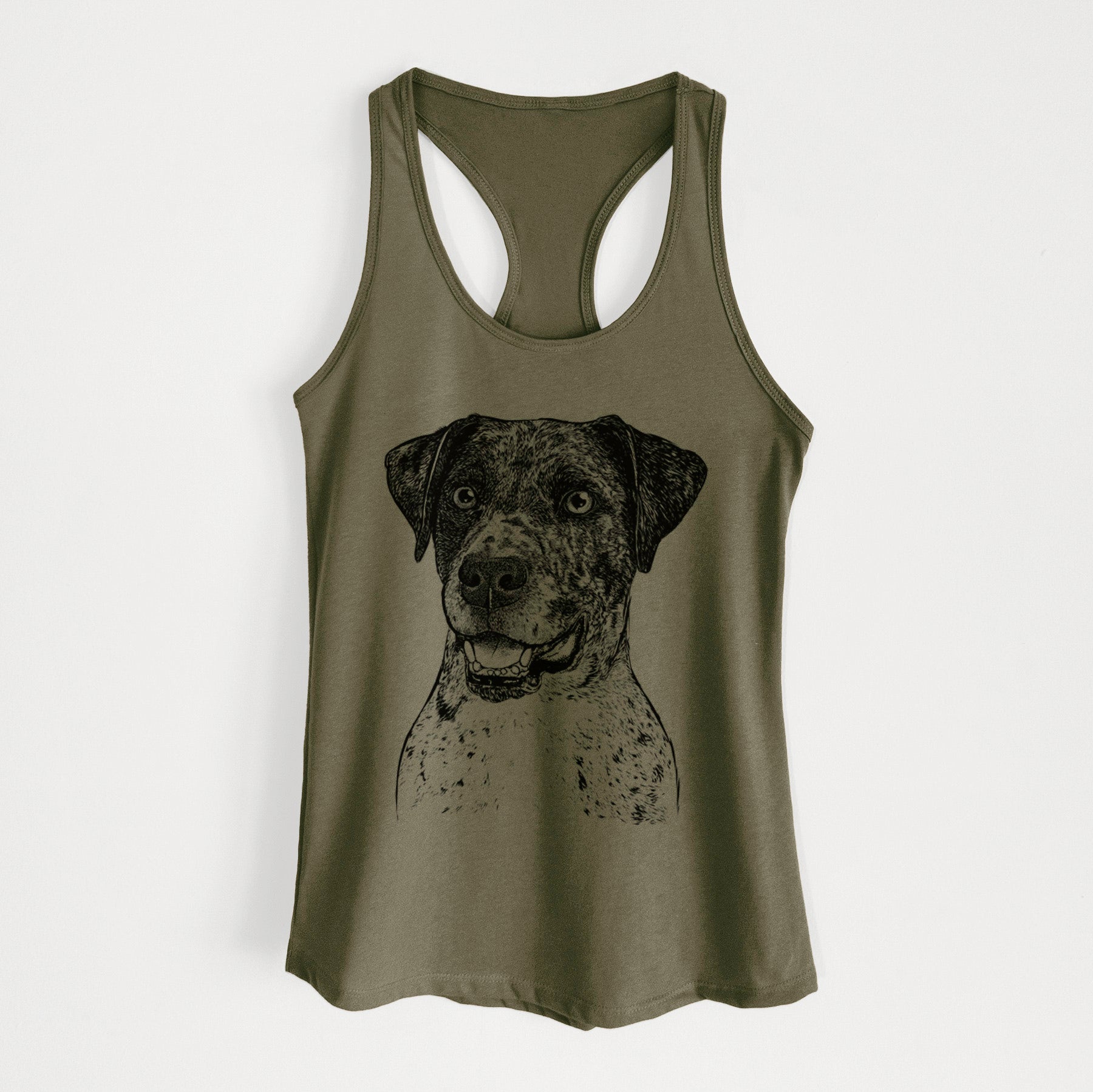 Argos the Catahoula - Women's Racerback Tanktop