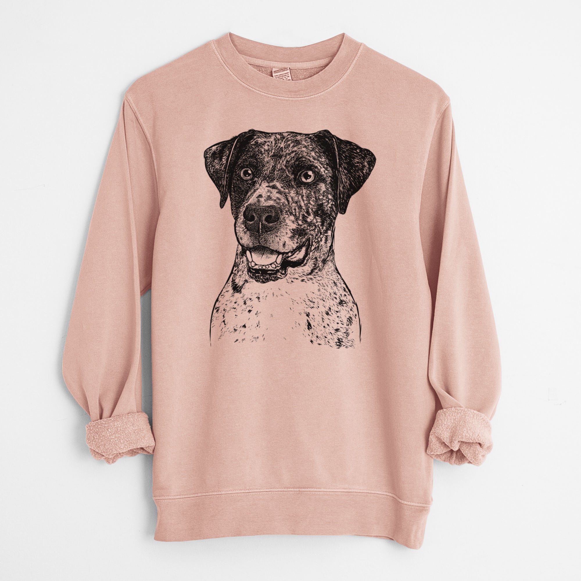 Bare Argos the Catahoula - Unisex Pigment Dyed Crew Sweatshirt