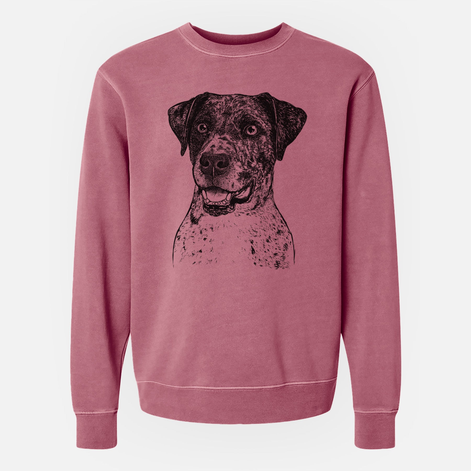 Bare Argos the Catahoula - Unisex Pigment Dyed Crew Sweatshirt