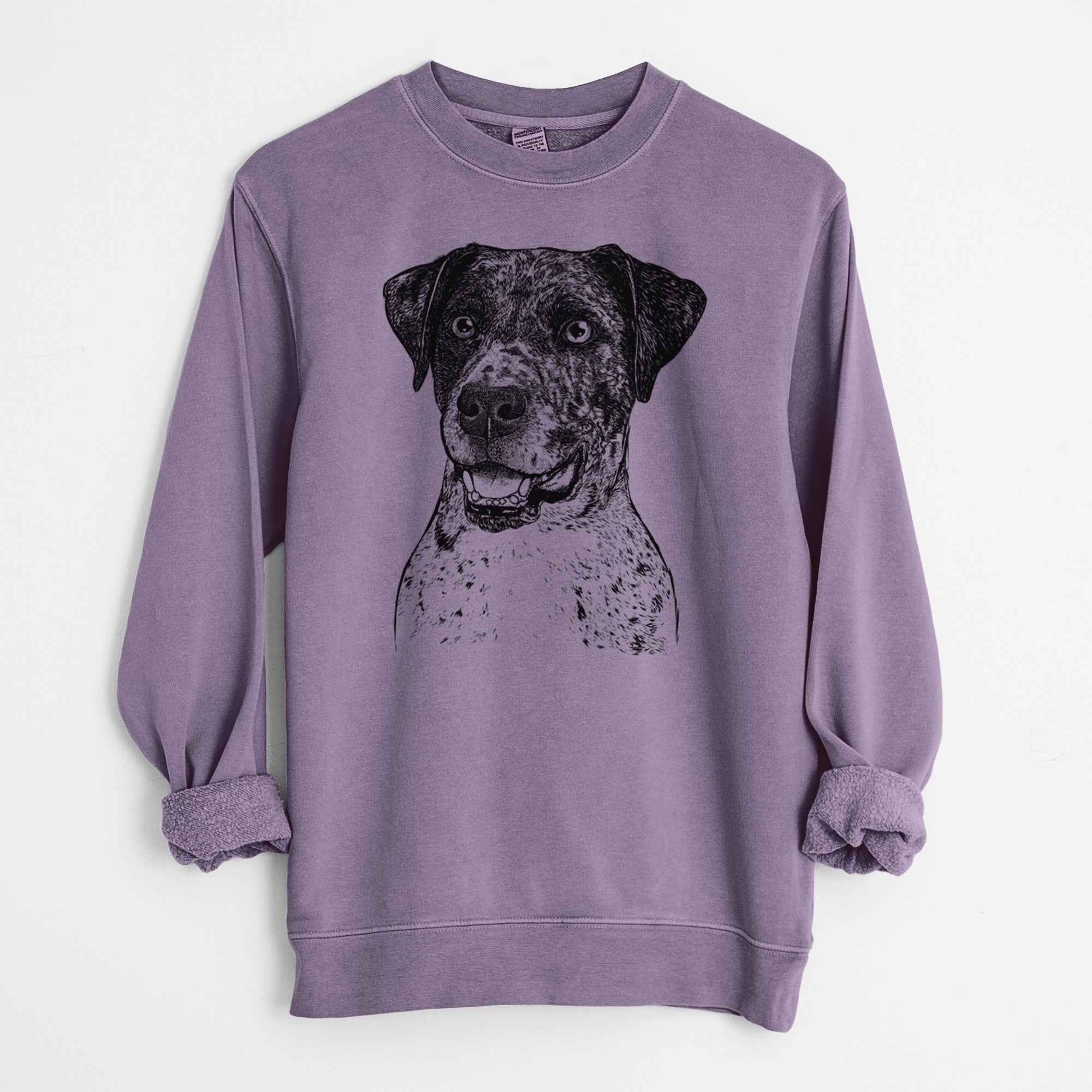 Bare Argos the Catahoula - Unisex Pigment Dyed Crew Sweatshirt