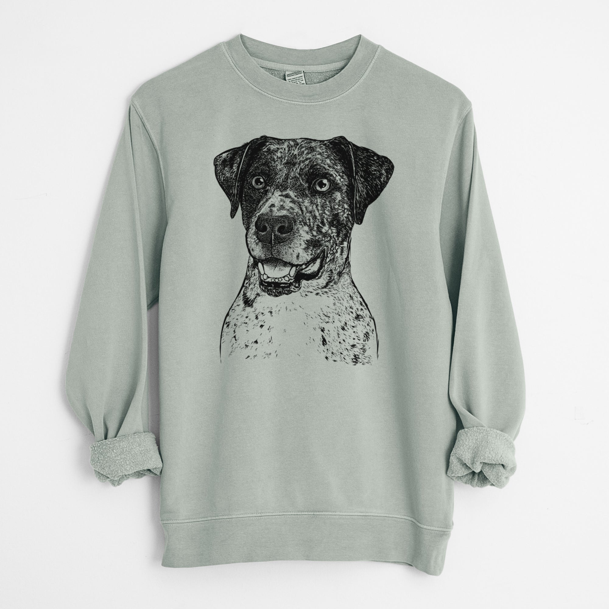 Bare Argos the Catahoula - Unisex Pigment Dyed Crew Sweatshirt