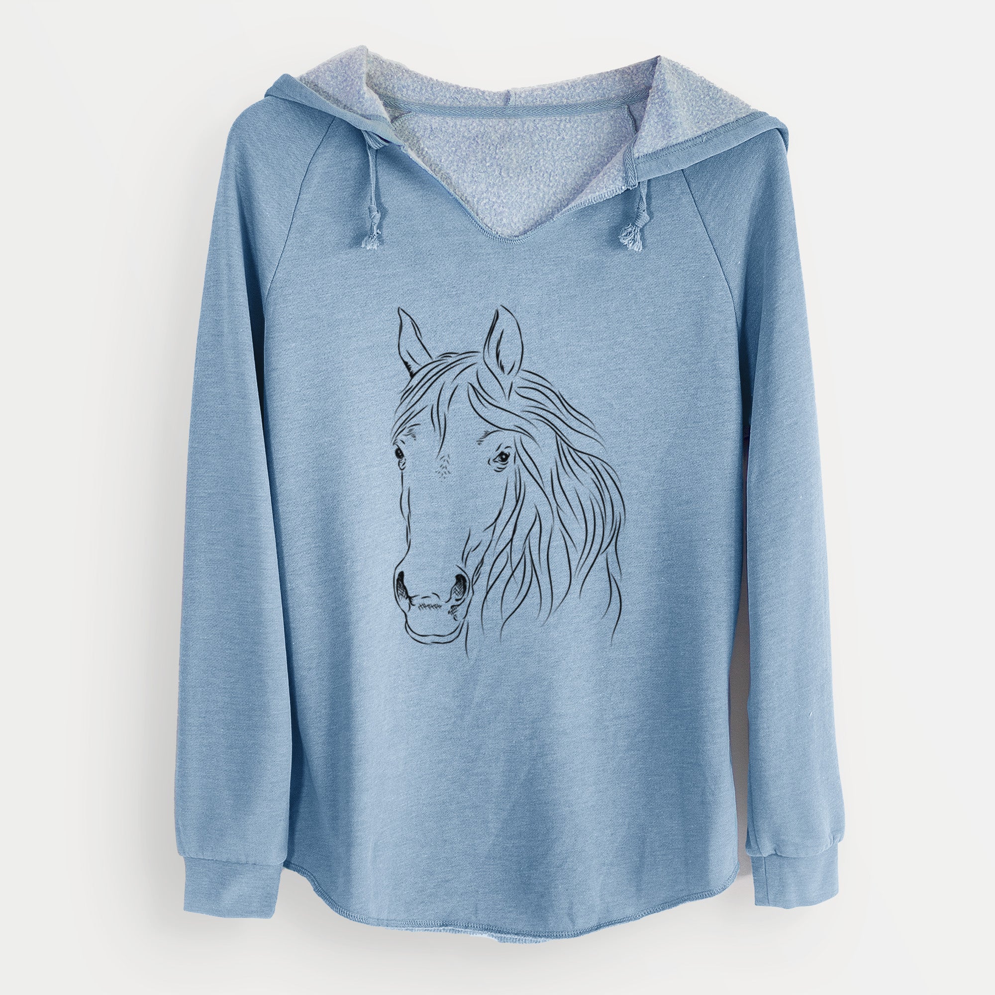 Bare Aria the Horse - Cali Wave Hooded Sweatshirt