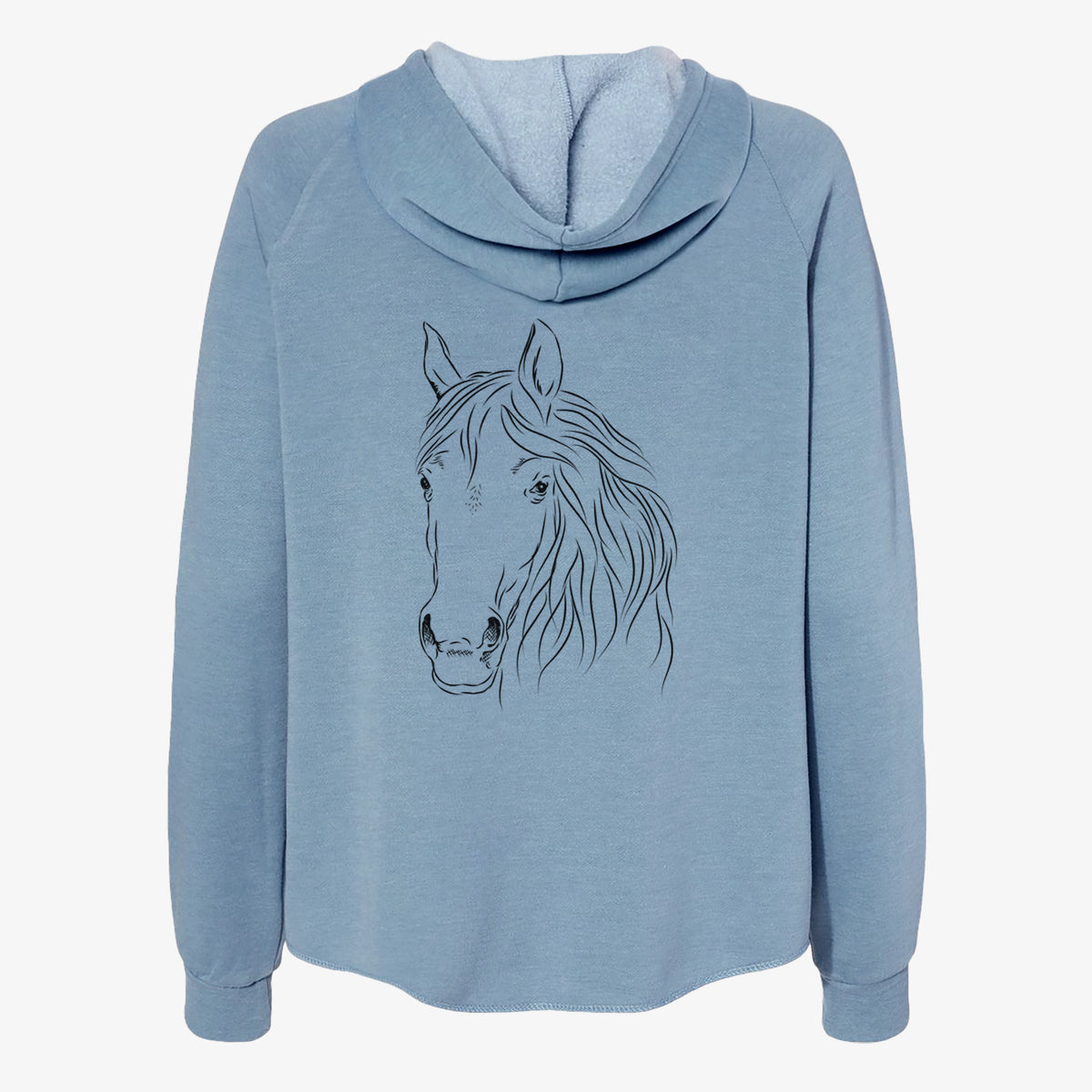 Aria the Horse - Women's Cali Wave Zip-Up Sweatshirt