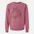 Bare Aria the Horse - Unisex Pigment Dyed Crew Sweatshirt