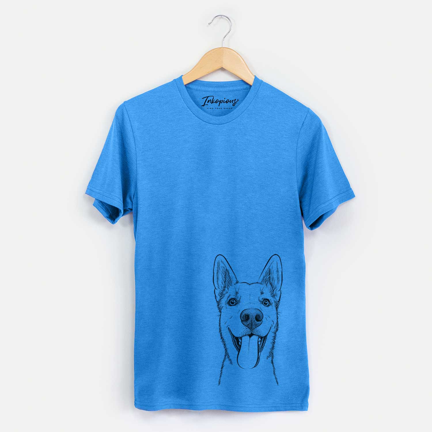 Bare Arlo the Husky Shepherd Mix - Unisex Crewneck