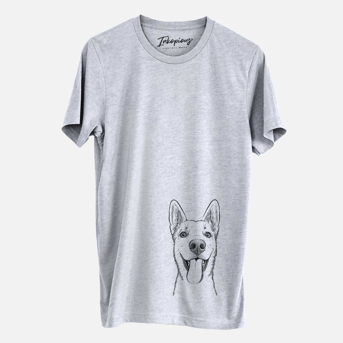 Bare Arlo the Husky Shepherd Mix - Unisex Crewneck