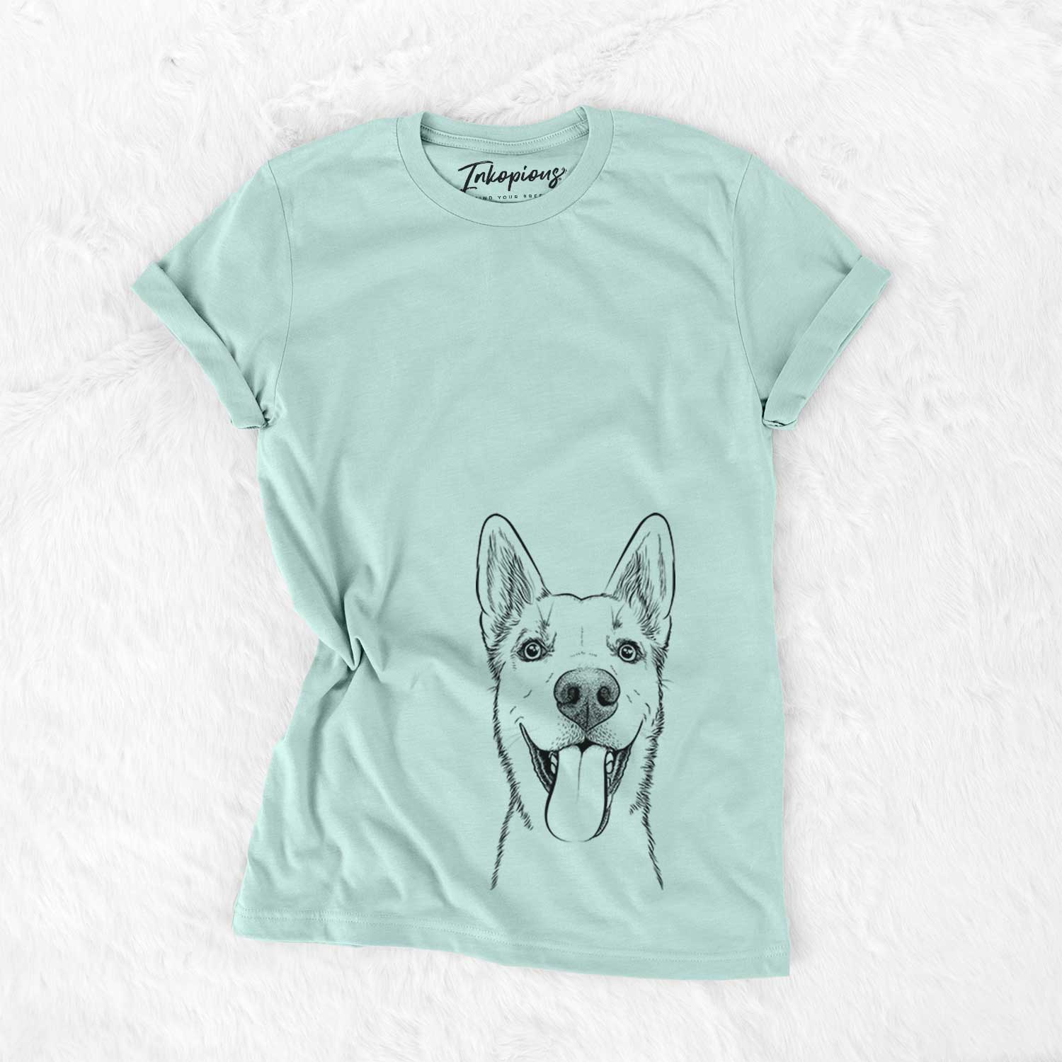 Bare Arlo the Husky Shepherd Mix - Unisex Crewneck