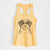 Asa the Havanese - Women's Racerback Tanktop