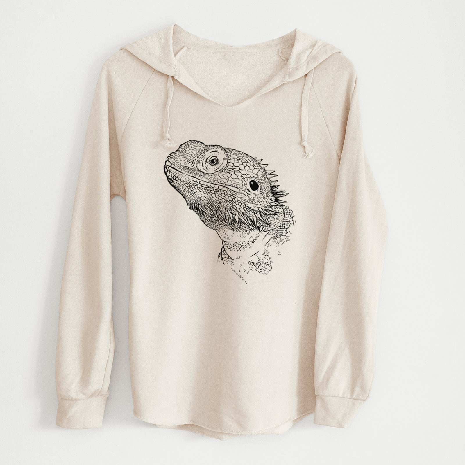 Bare Ash the Bearded Dragon - Cali Wave Hooded Sweatshirt