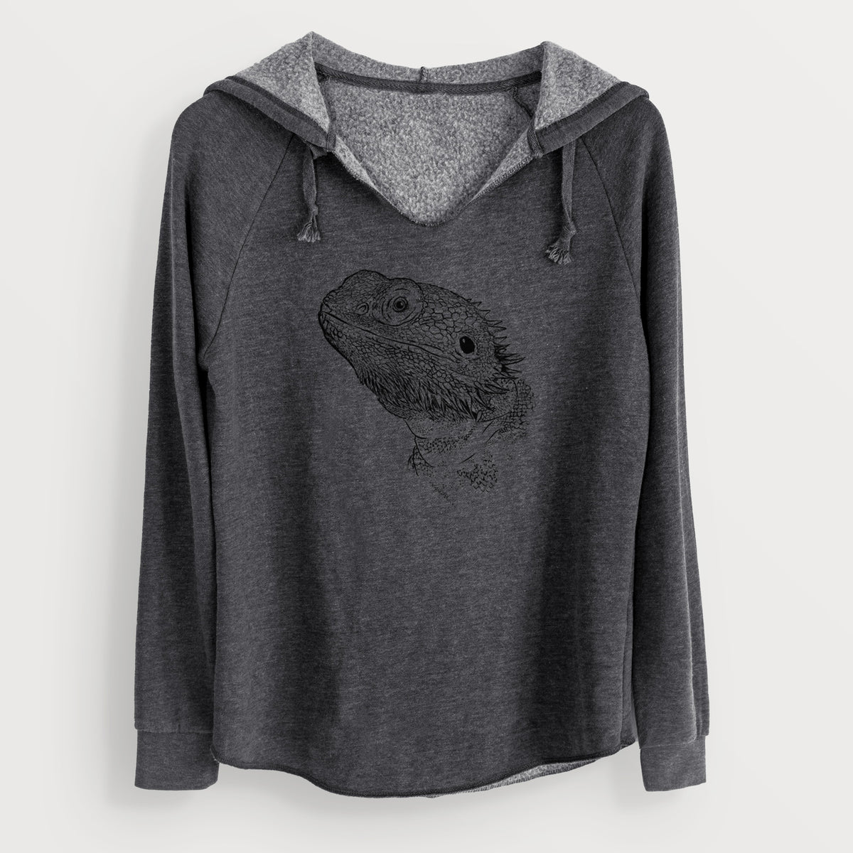 Bare Ash the Bearded Dragon - Cali Wave Hooded Sweatshirt