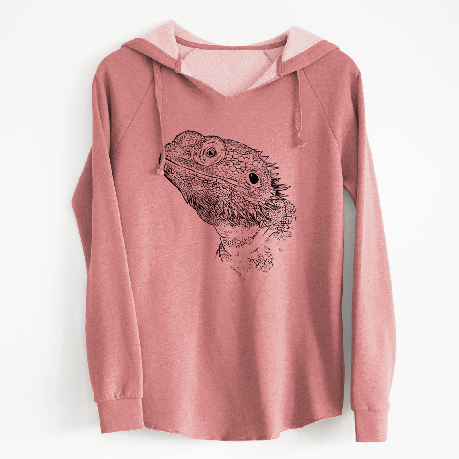 Bare Ash the Bearded Dragon - Cali Wave Hooded Sweatshirt