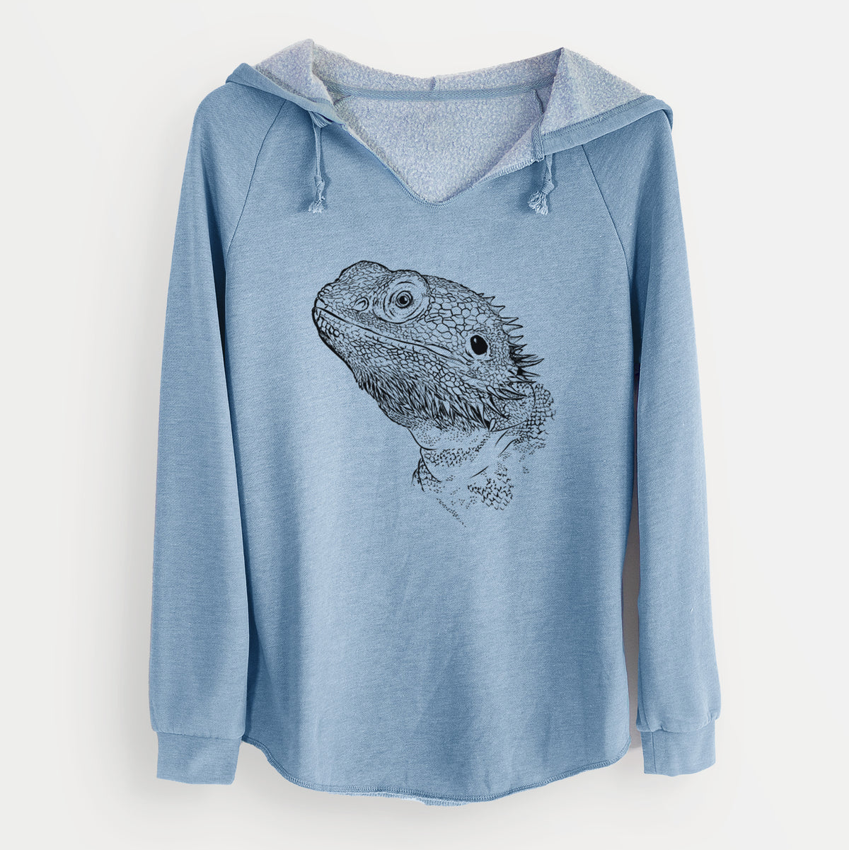 Bare Ash the Bearded Dragon - Cali Wave Hooded Sweatshirt