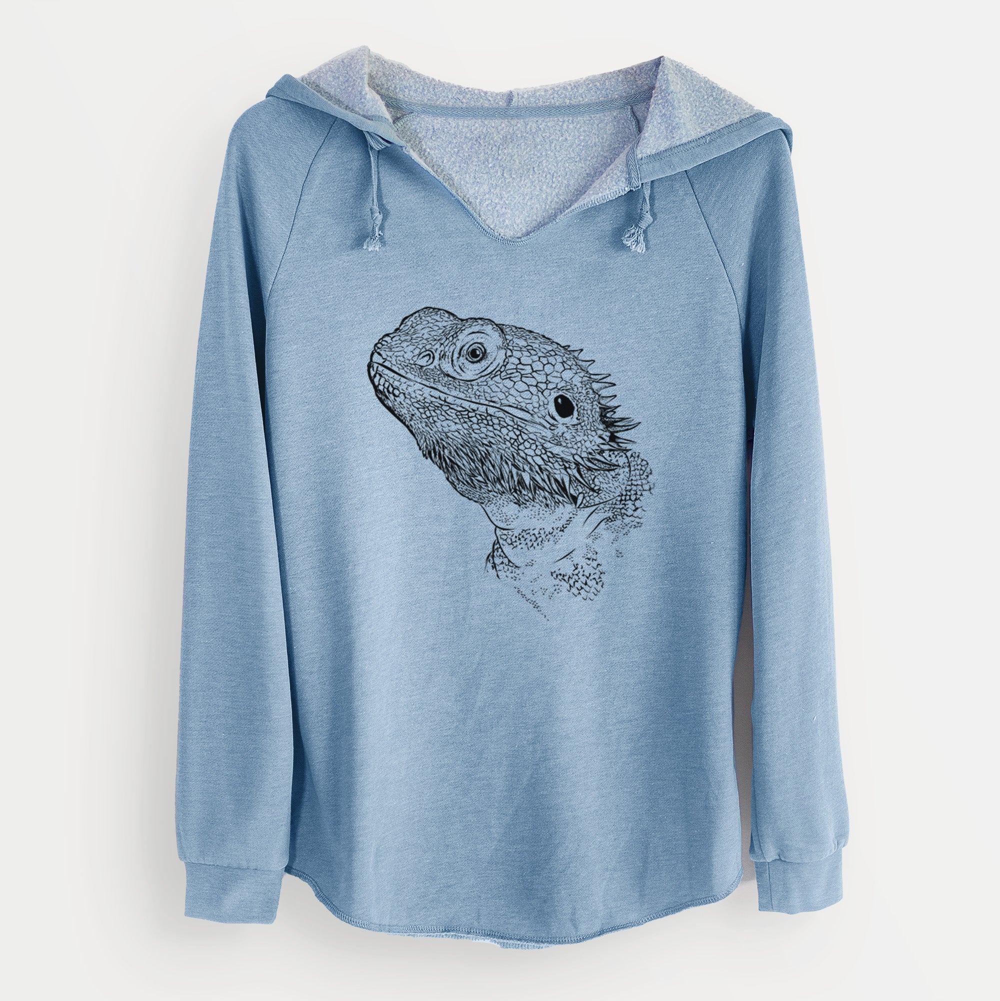 Bare Ash the Bearded Dragon - Cali Wave Hooded Sweatshirt