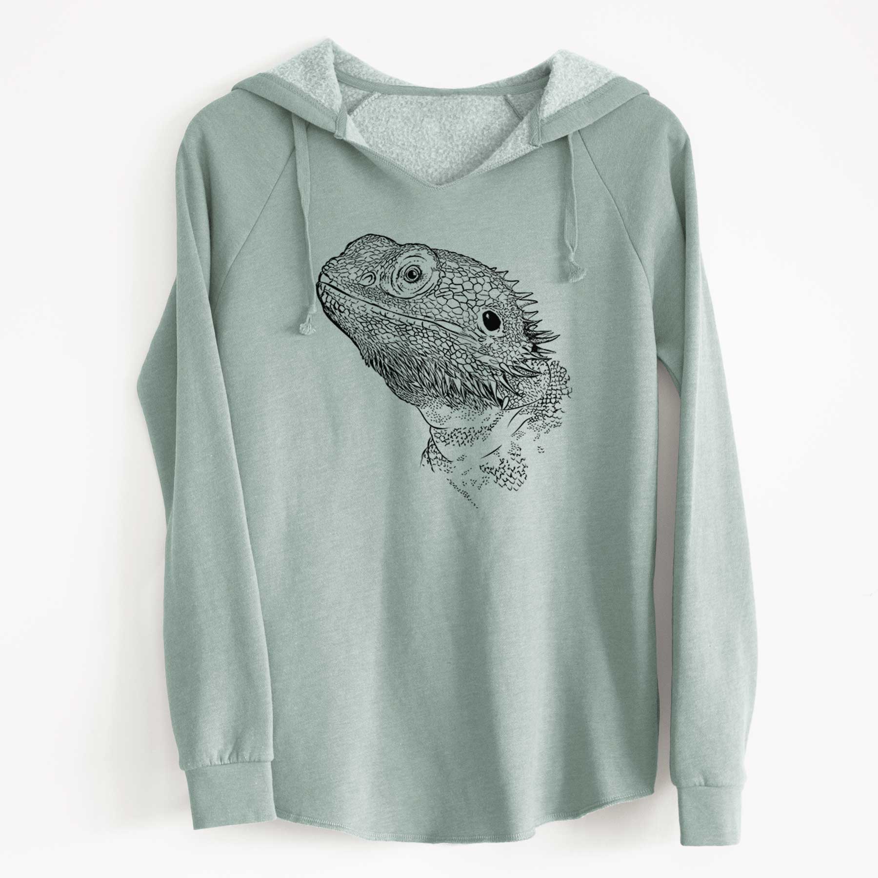 Bare Ash the Bearded Dragon - Cali Wave Hooded Sweatshirt