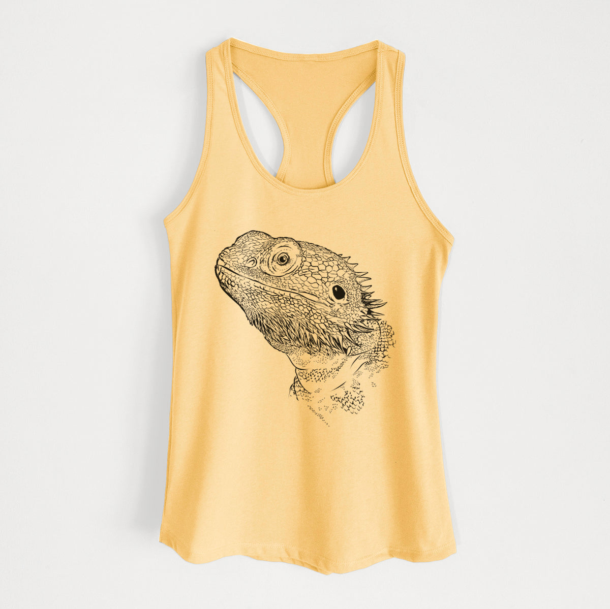 Ash the Bearded Dragon - Women's Racerback Tanktop