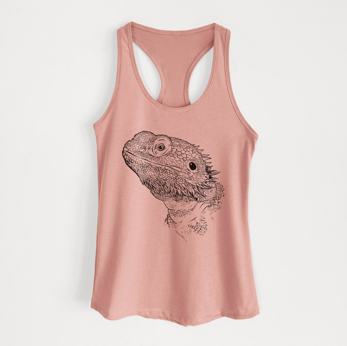 Ash the Bearded Dragon - Women's Racerback Tanktop